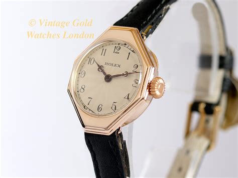 rolex ladies octagonal 9 ct|VINTAGE ROLEX OCTAGONAL 9 CT GOLD LADIES .